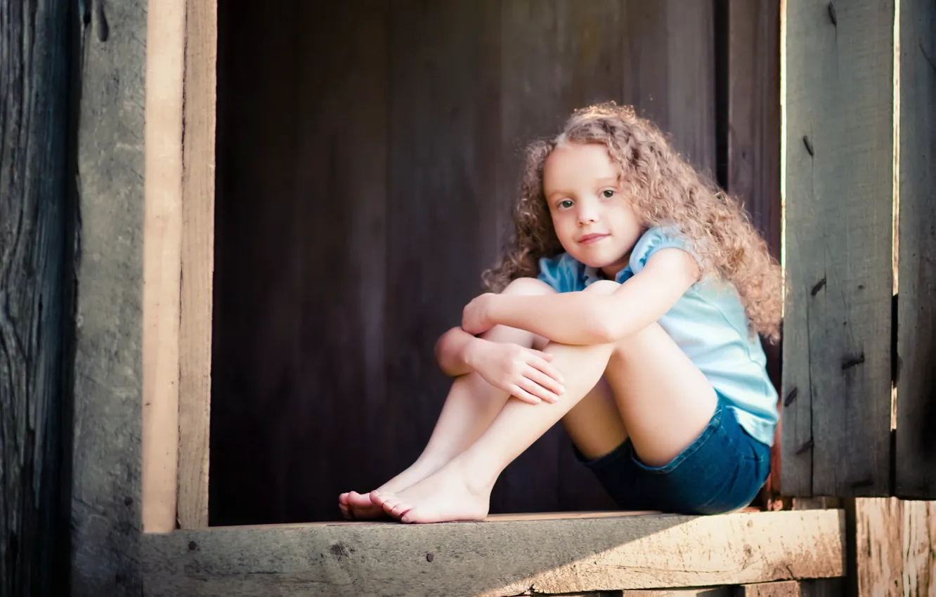 Photo wallpaper mood, home, girl