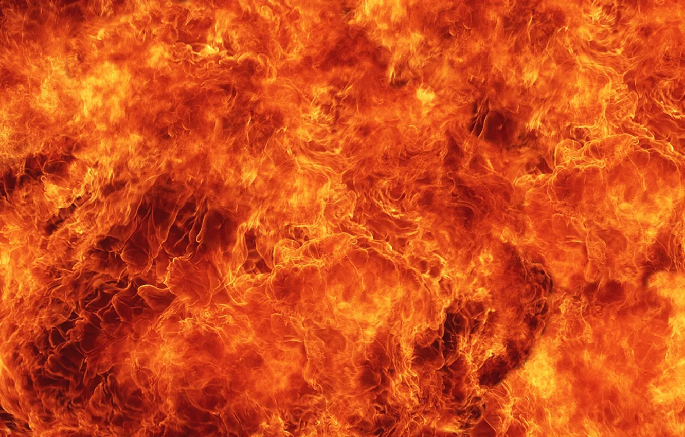 Photo wallpaper fire, flame, texture, Hellfire