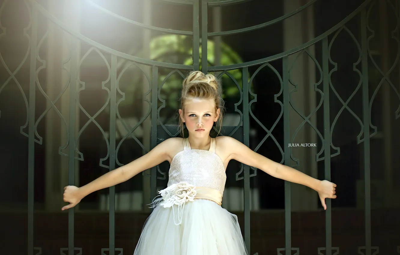 Photo wallpaper look, portrait, girl