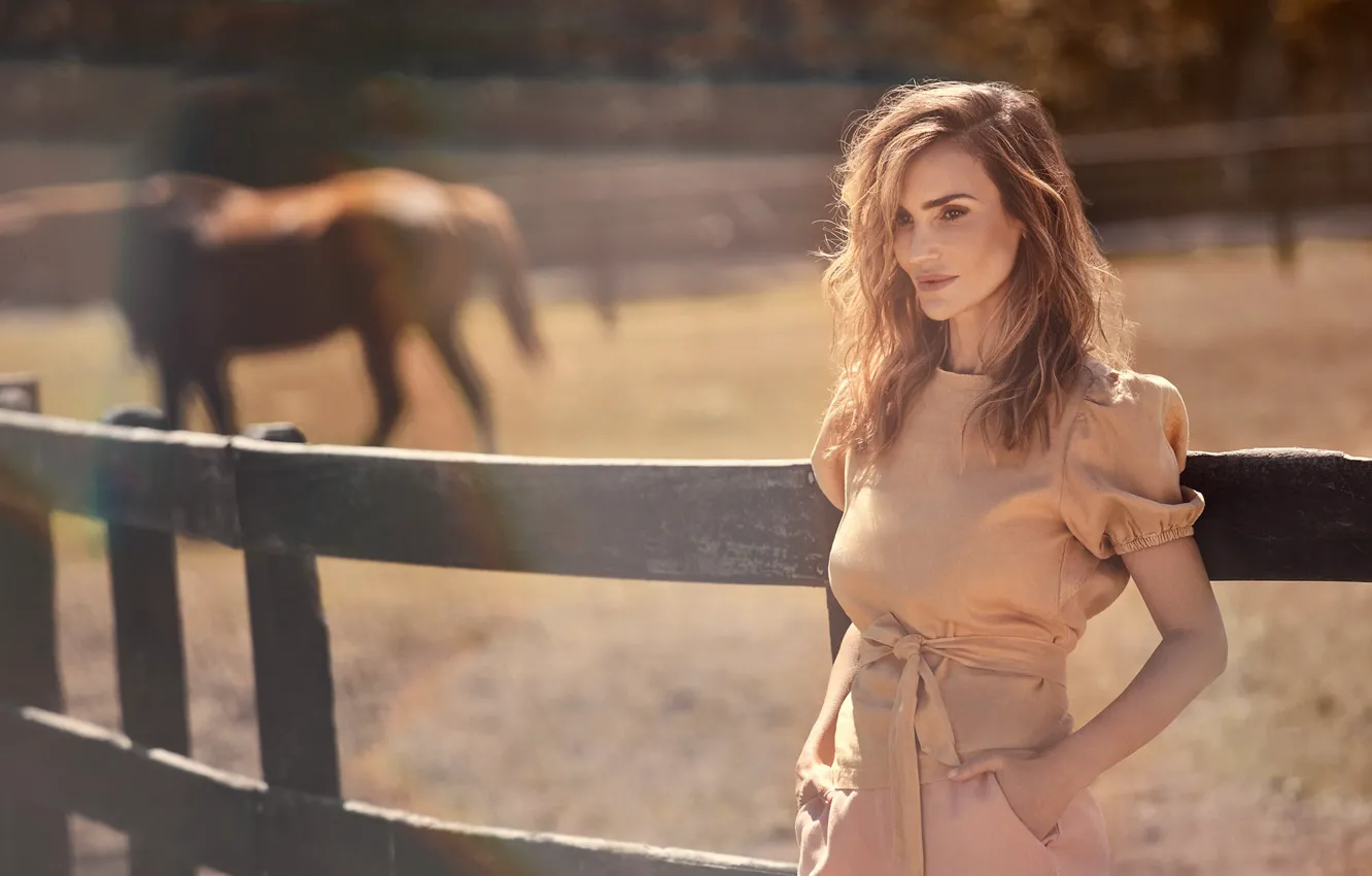 Photo wallpaper girl, hot, sexy, eyes, smile, beautiful, figure, model