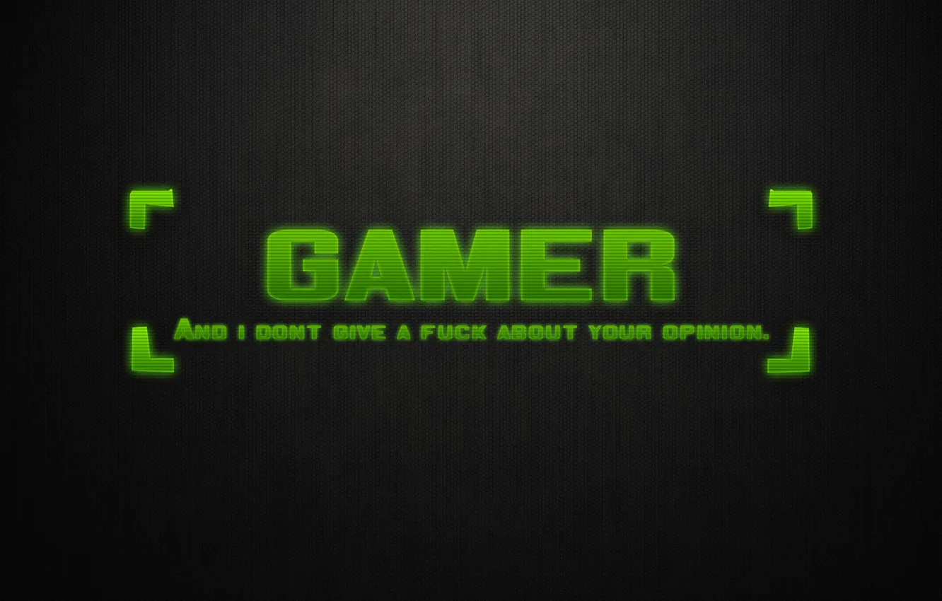 Photo wallpaper the inscription, minimalism, wallpaper, gamer