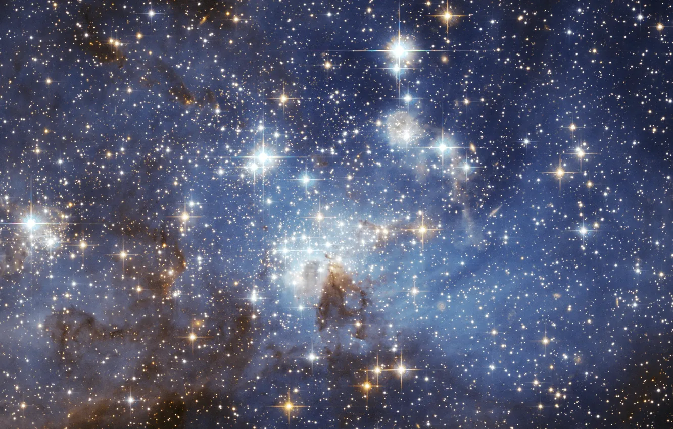 Photo wallpaper space, beauty, ozvezdie