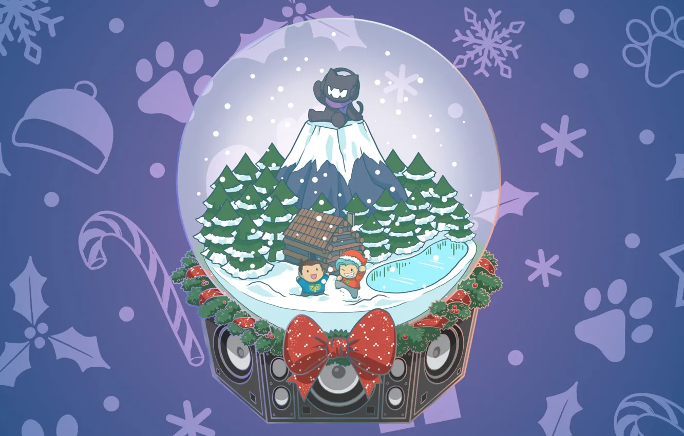 Photo wallpaper Music, Cover, Monstercat, Pixel Terror, Arctica