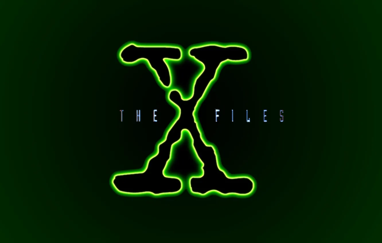 Photo wallpaper logo, the series, logo, serial, Classified material, The X Files