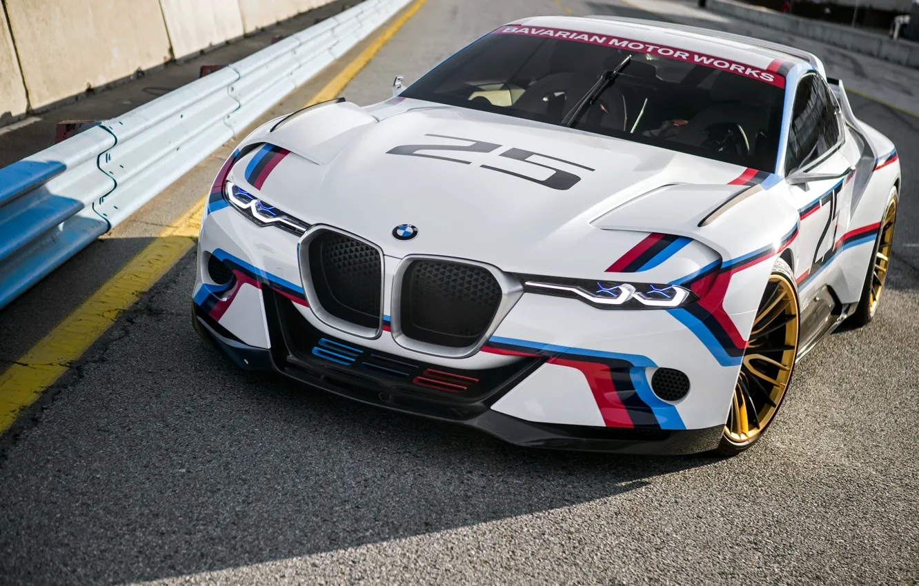 Photo wallpaper BMW, BMW, supercar, CSL, 2015, Hommage, Hommage R