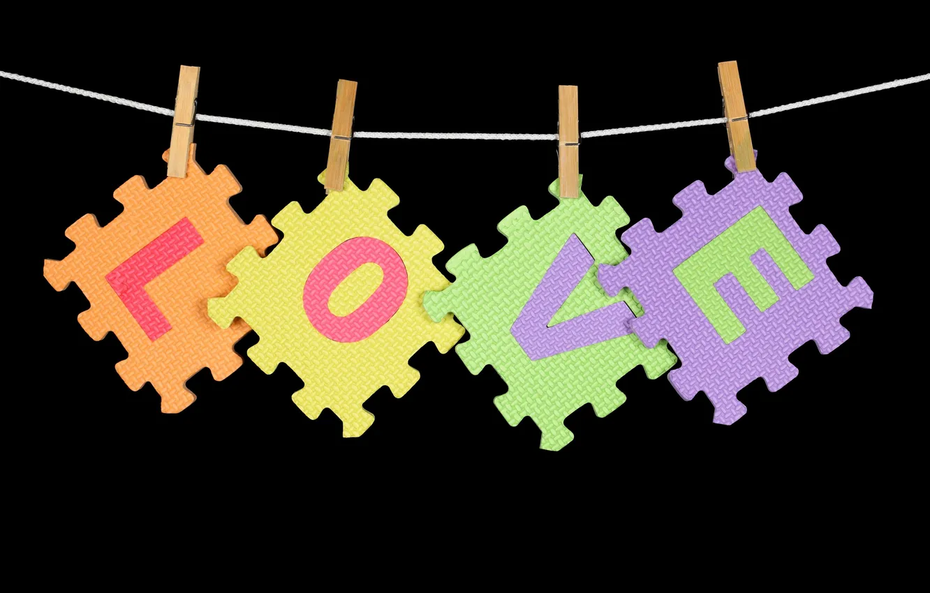 Photo wallpaper love, letters, background, dark, love, drying, presepi