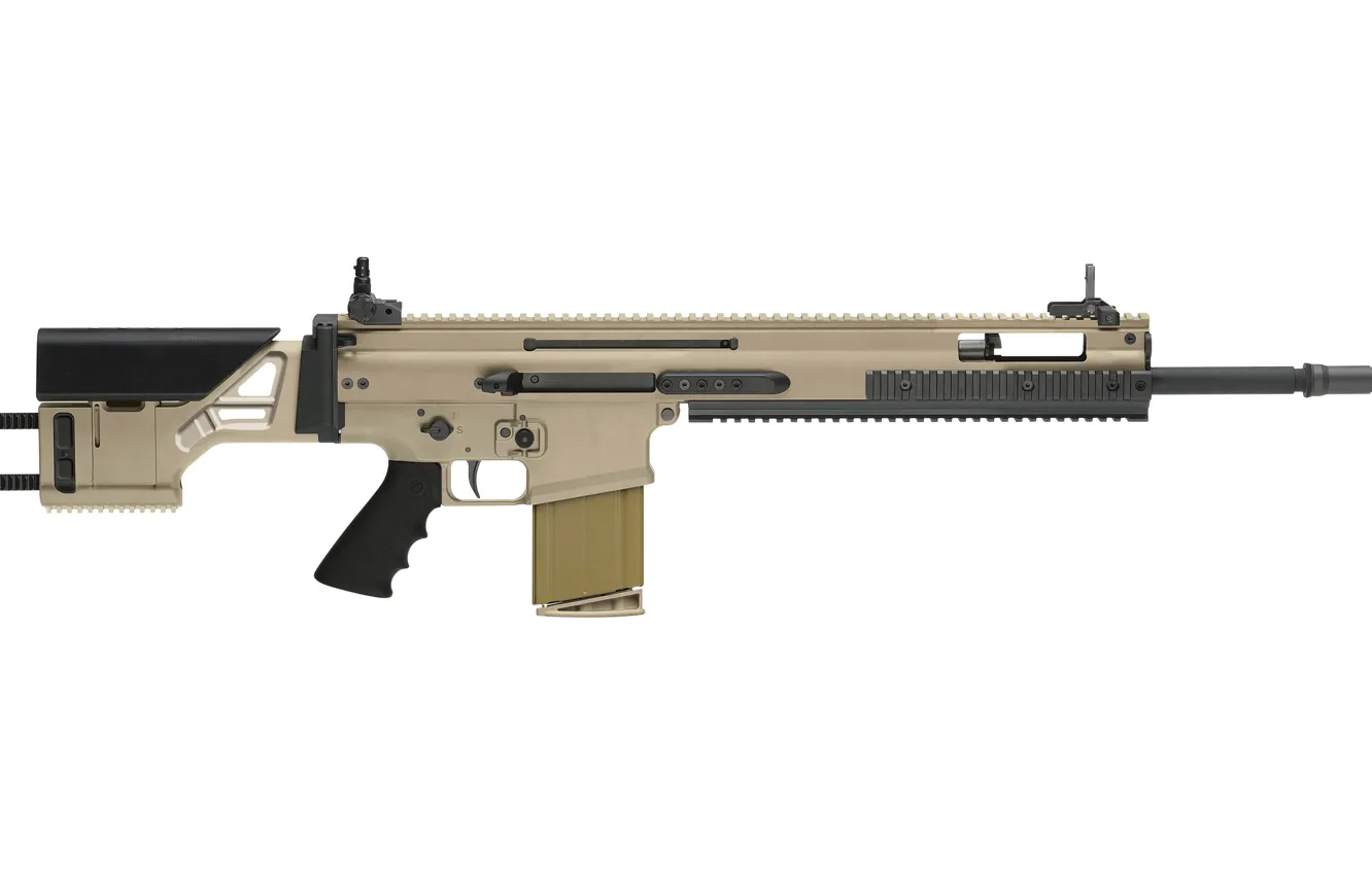 Photo wallpaper rifle, sniper rifle, Fabrique Nationale, 7.62x51, 7.62, FN SCAR SSR Mk 20 Mod 0, SCAR