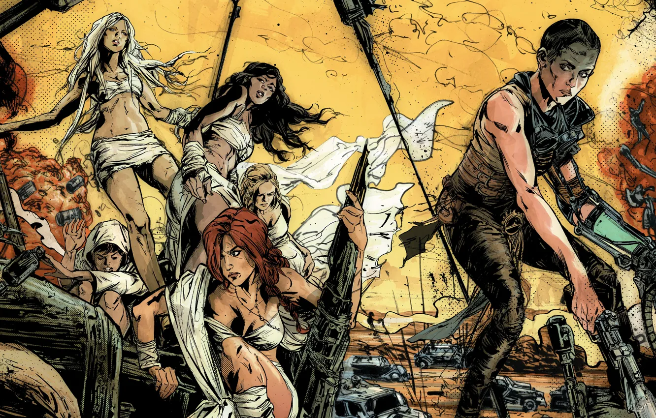 Photo wallpaper Mad Max, Fury Road, Mad Max: fury Road