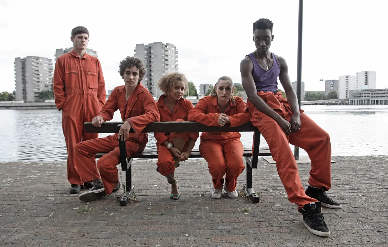 Photo wallpaper bad, Nathan, misfits, scum