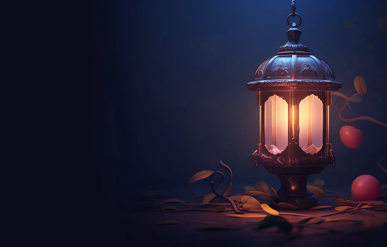 Photo wallpaper light, night, the dark background, pattern, new year, candles, Christmas, lights