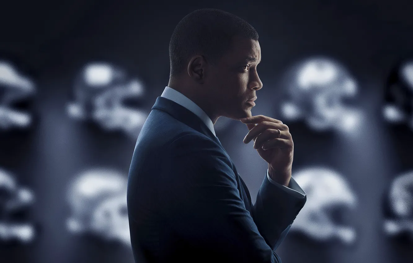 Photo wallpaper sport, poster, drama, Will Smith, Will Smith, Defender, Concussion