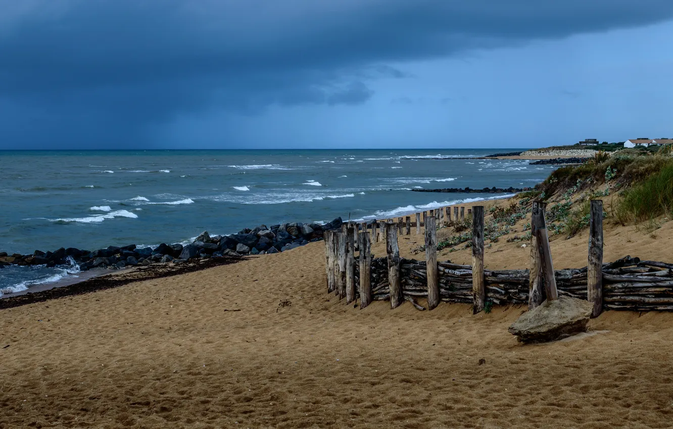 Photo wallpaper France, island, The Atlantic ocean, The Bay of Biscay, Oleron