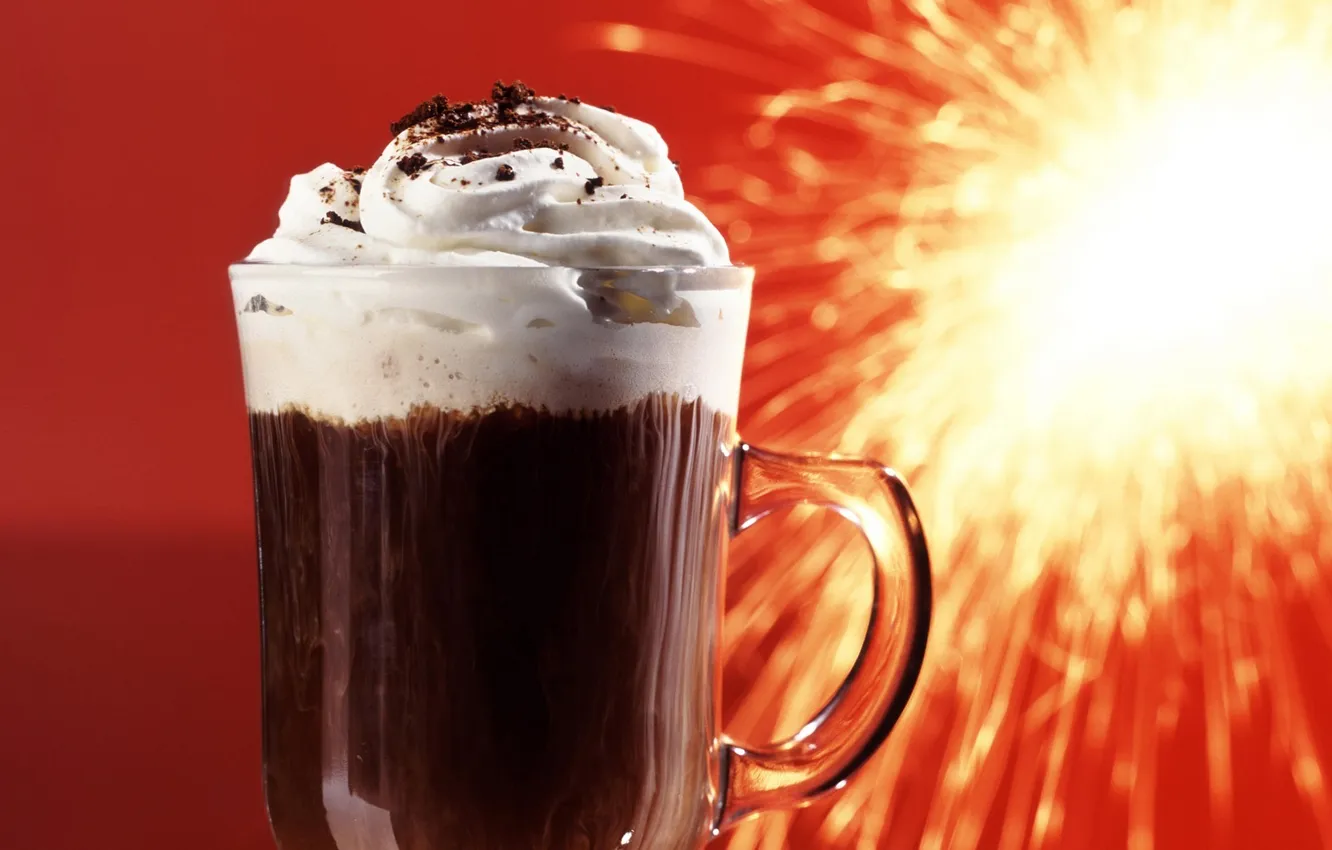 Photo wallpaper desert, food, chocolate