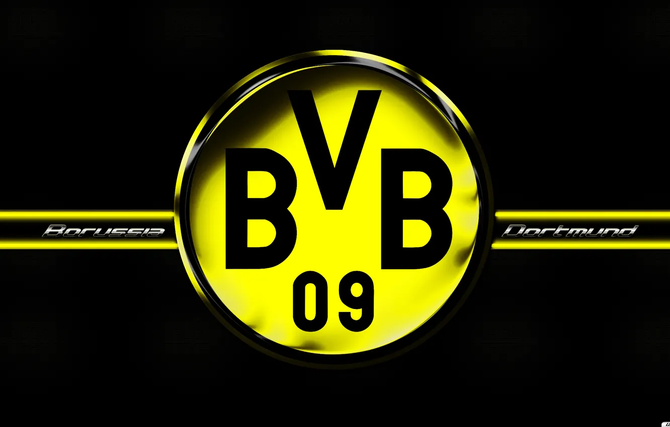 Photo wallpaper BVB, Borussia, Dortmund, logo BVB