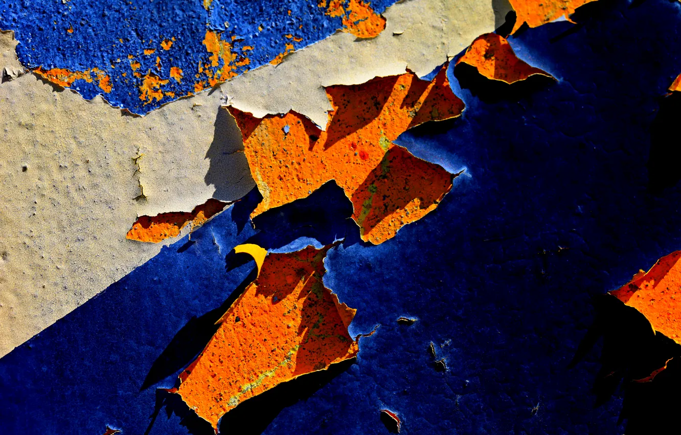 Photo wallpaper surface, cracked, wall, paint, texture