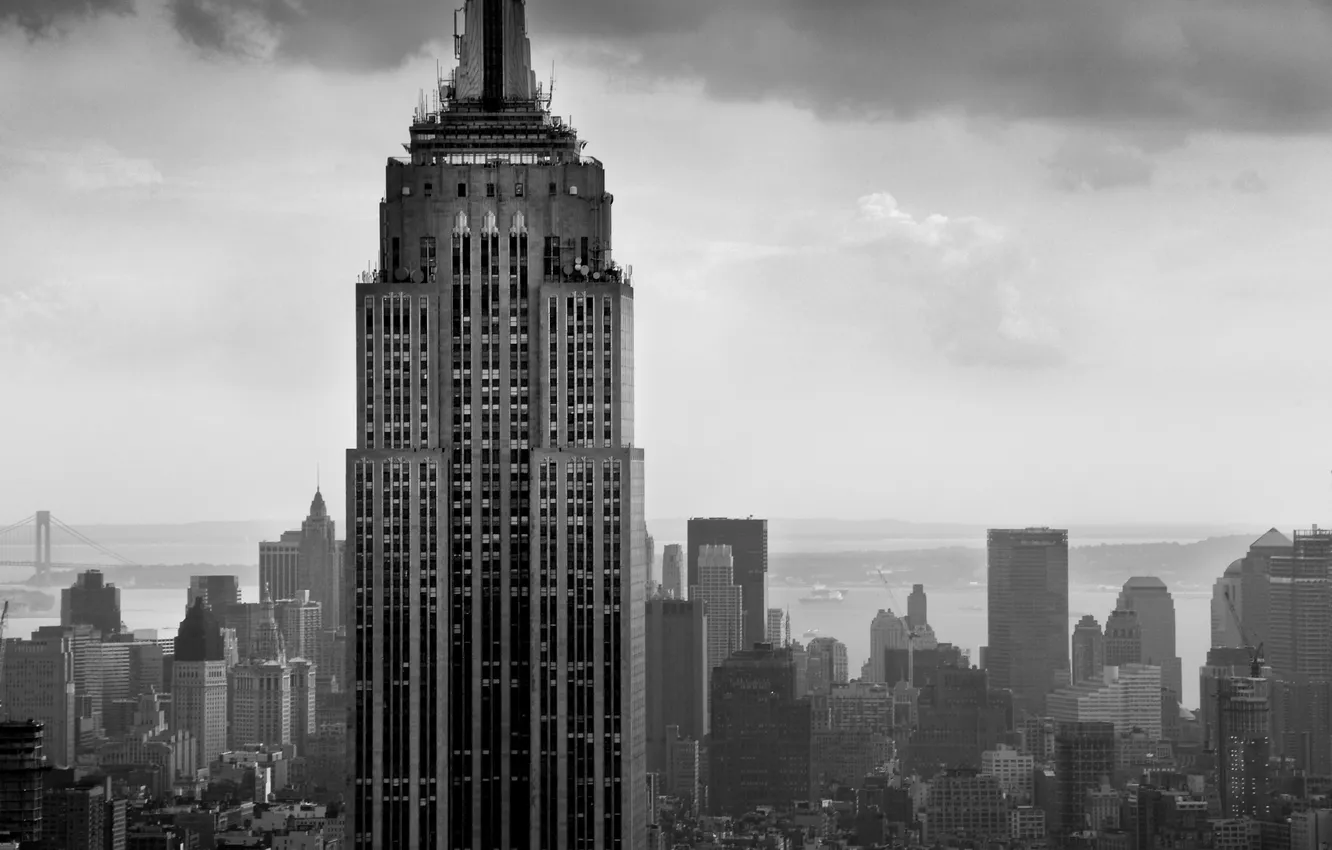 Photo wallpaper skyscrapers, building, The Empire State Building, empire state