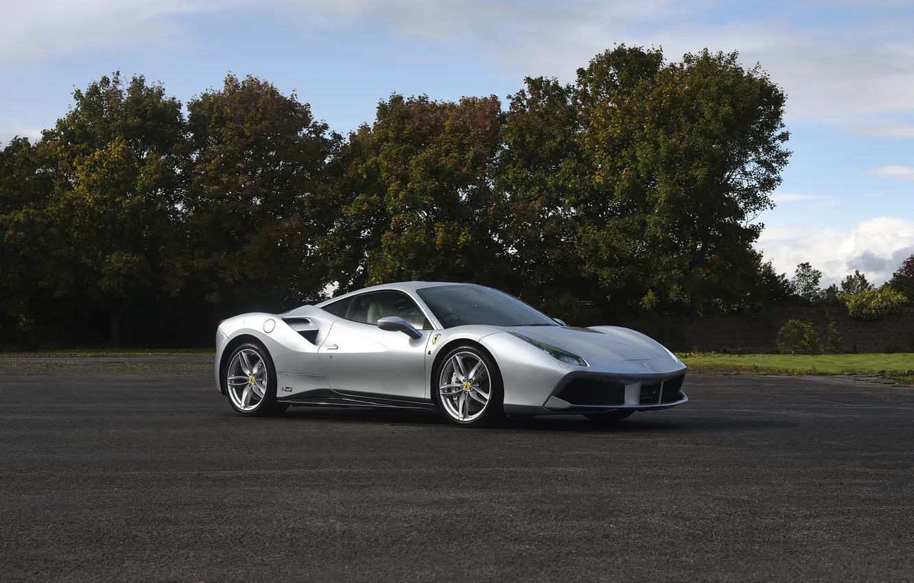 Photo wallpaper Ferrari, 2018, 488, Ferrari 488 GTB "The Wedding Gift"