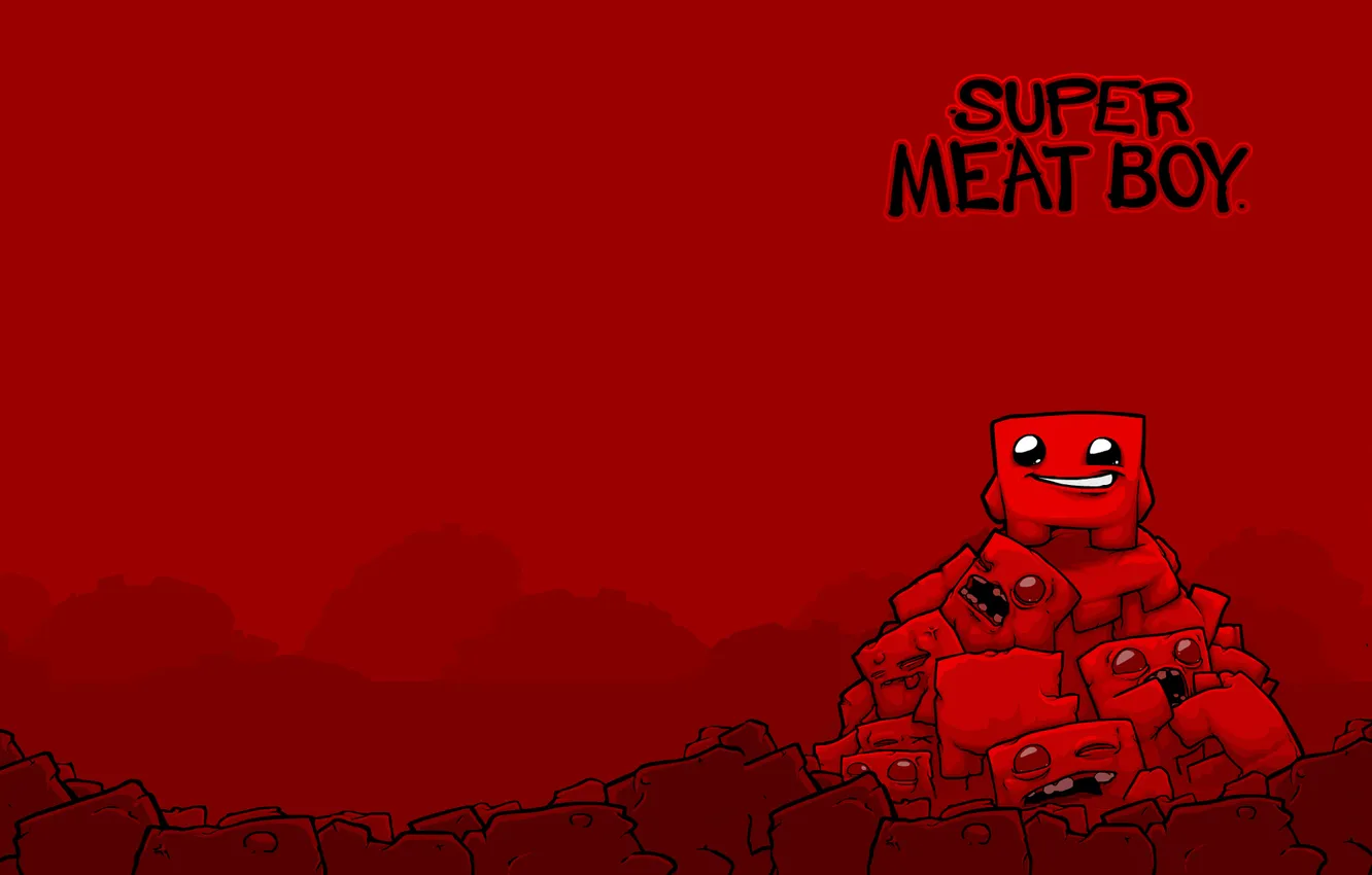 Photo wallpaper boy, Super, meat