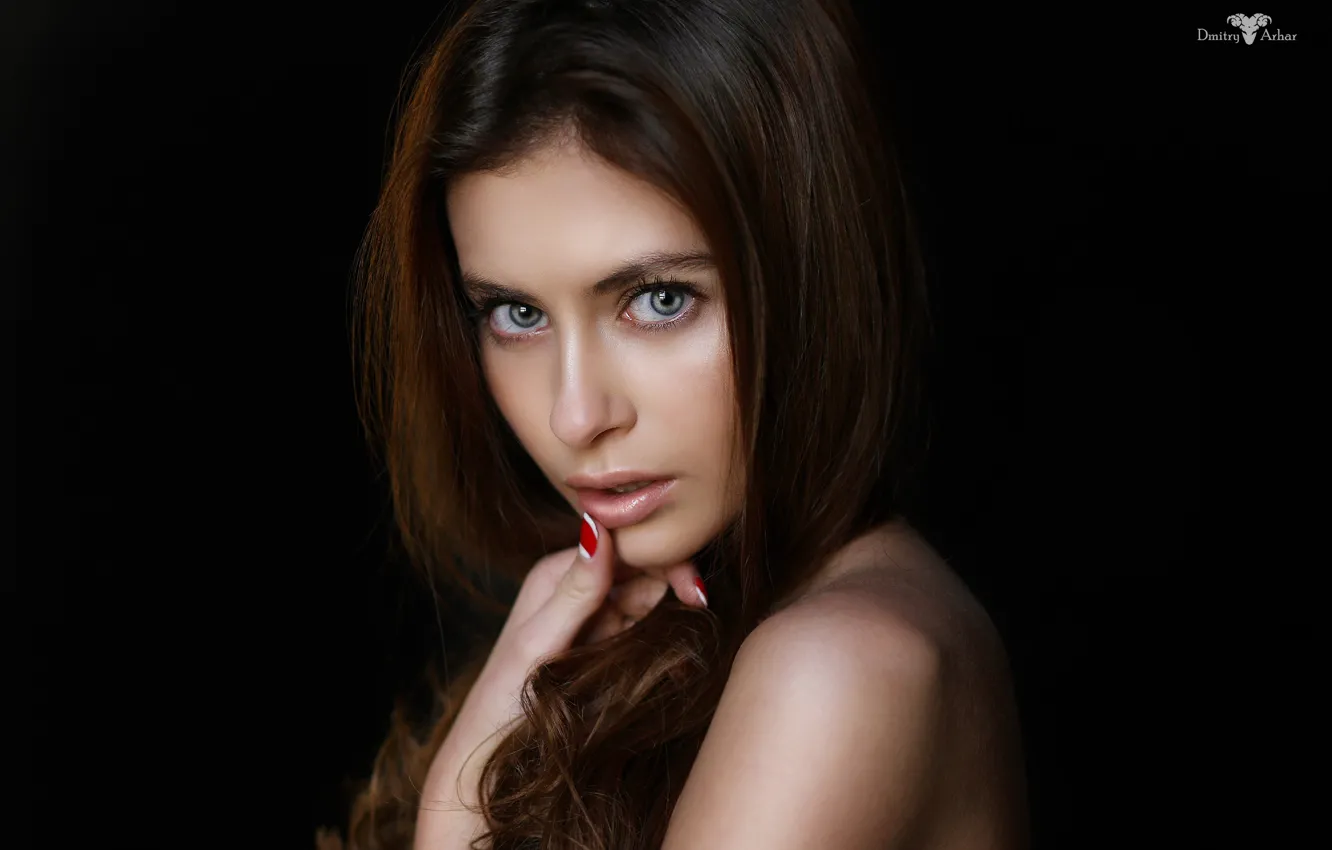 Photo wallpaper eyes, look, girl, portrait, photographer, Dmitry Arhar