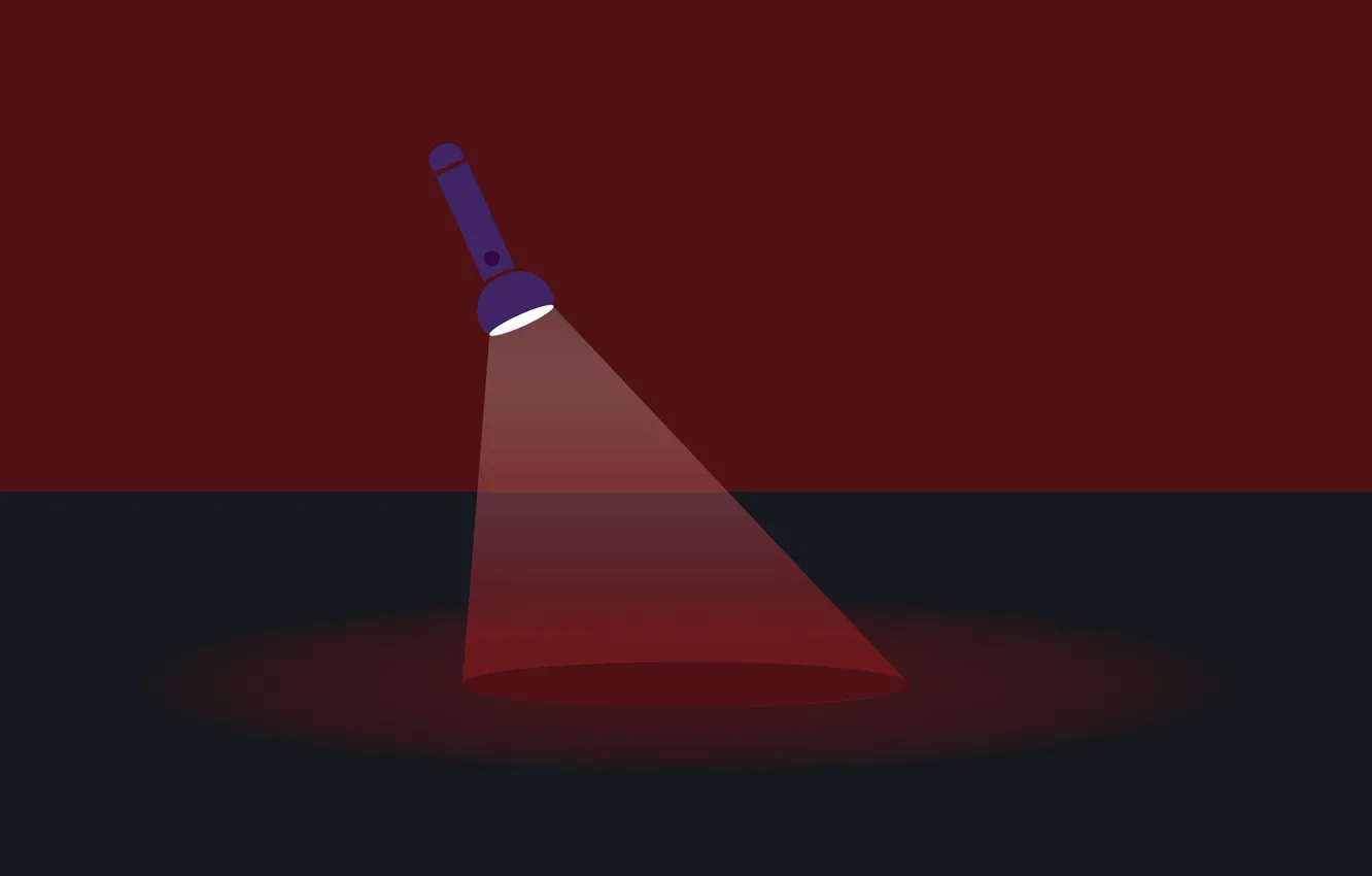 Photo wallpaper light, red, flashlight