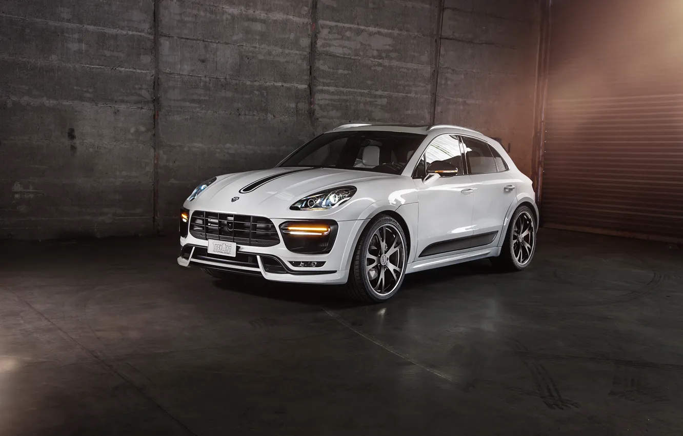 Photo wallpaper Porsche, Porsche, 2014, TechArt, Macan, makan, 95B