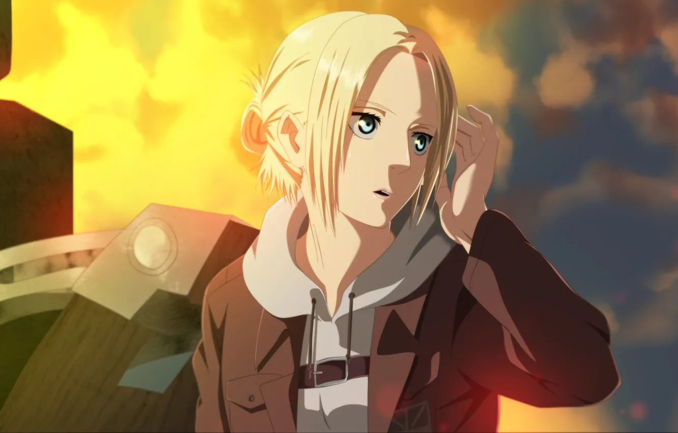 Photo wallpaper Attack on Titan, Shingeki no Kyojin, Annie Leonhardt, Ironizer