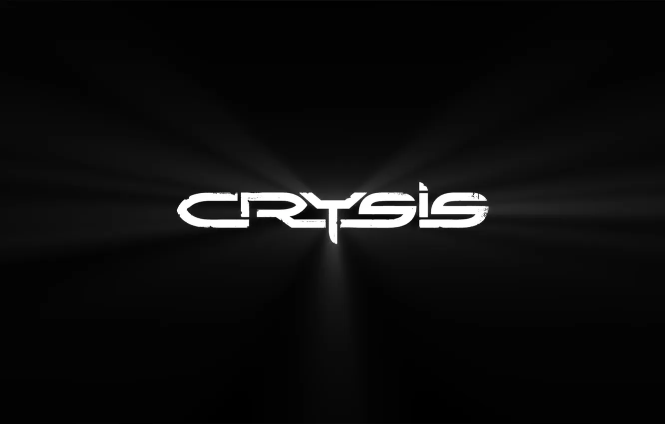 Photo wallpaper the game, logo, crysis