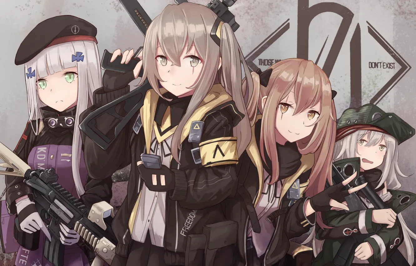 Photo wallpaper girl, group, Girls Frontline, Girls front