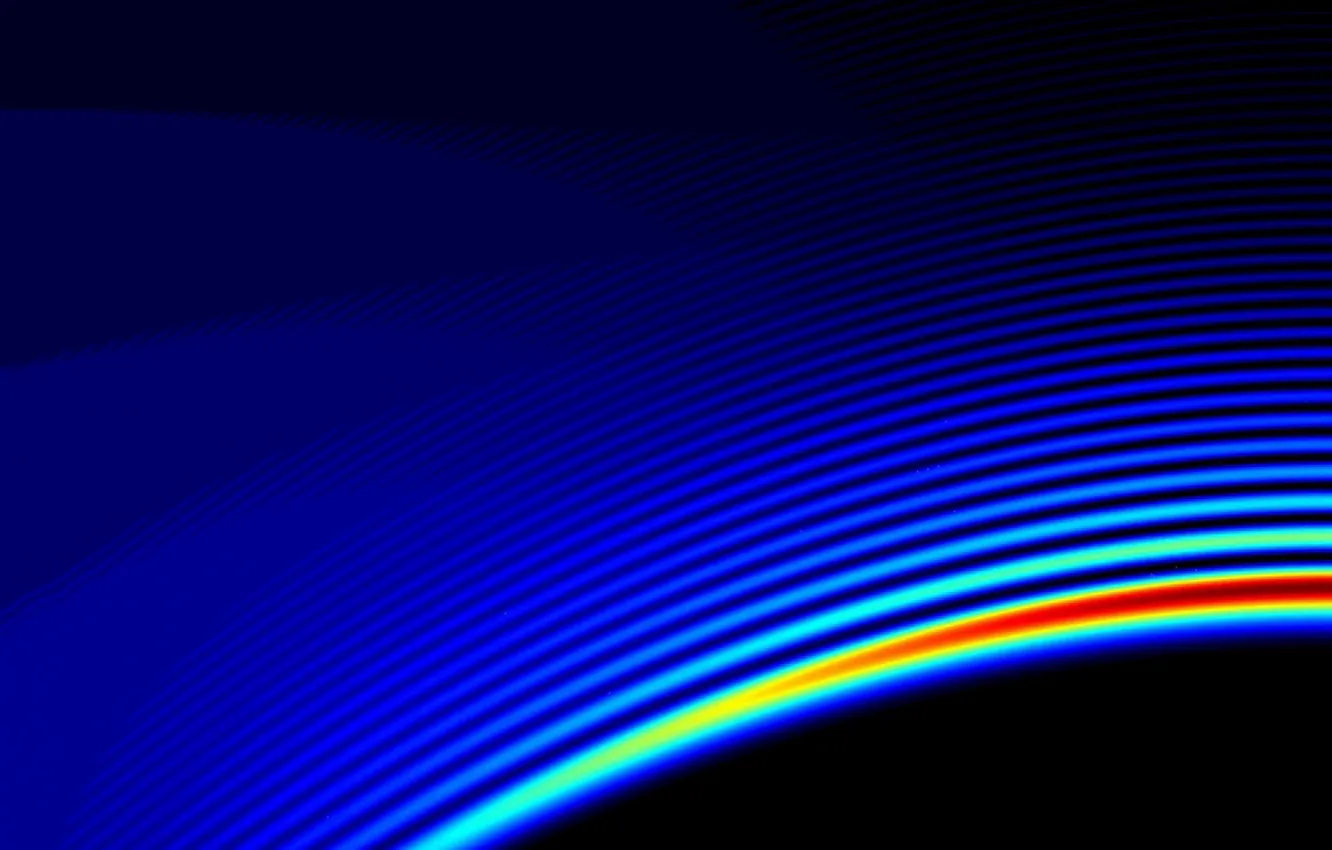 Photo wallpaper light, interference, diffraction