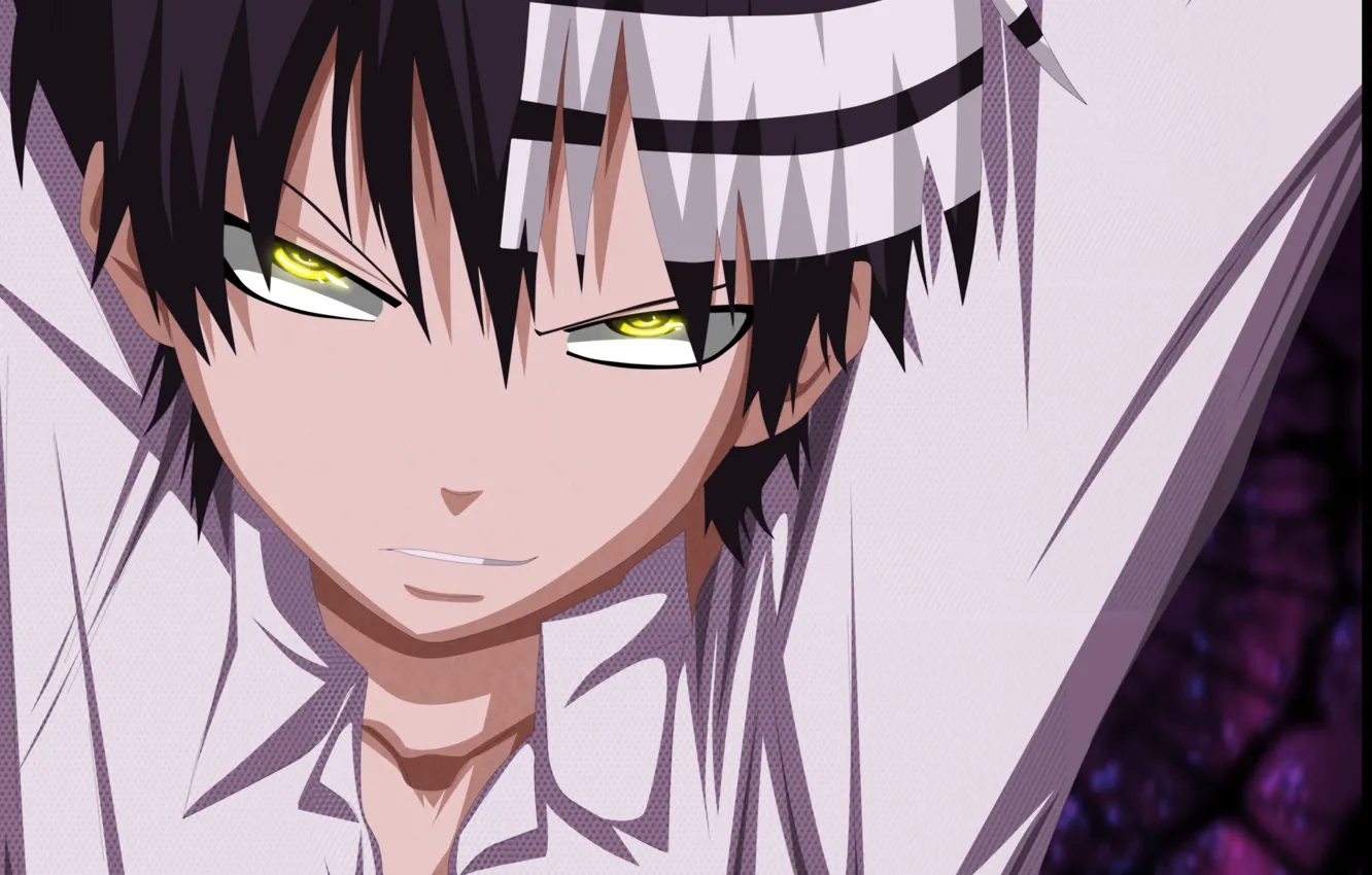 Photo wallpaper look, portrait, guy, Soul eater, Soul Eater