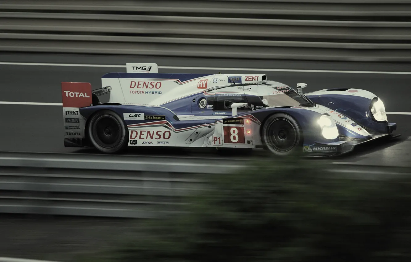 Photo wallpaper Toyota, Hybrid, WEC, ts030