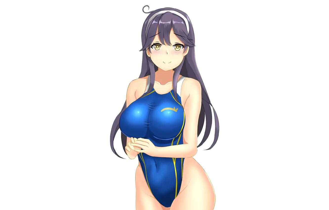 Photo wallpaper girl, sexy, long hair, boobs, anime, beautiful, pretty, erotic