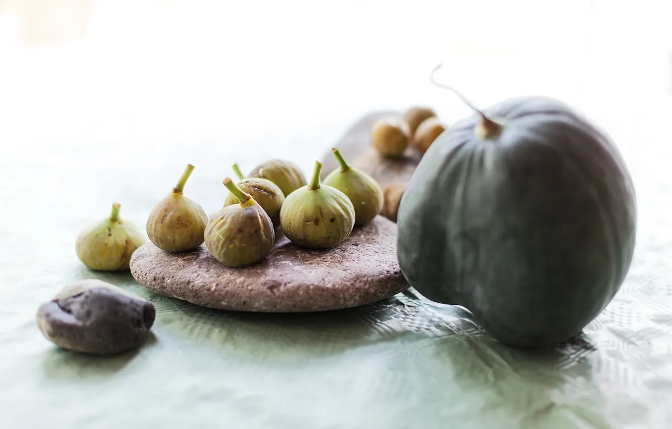 Photo wallpaper background, fruit, figs