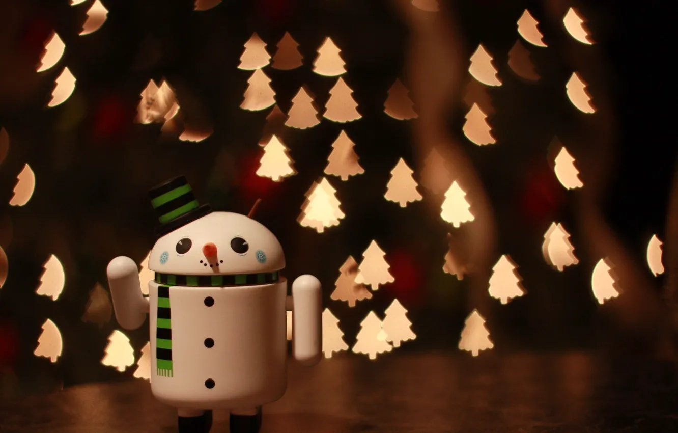 Photo wallpaper Android, Wallpapers, Merry Christmas, snowman