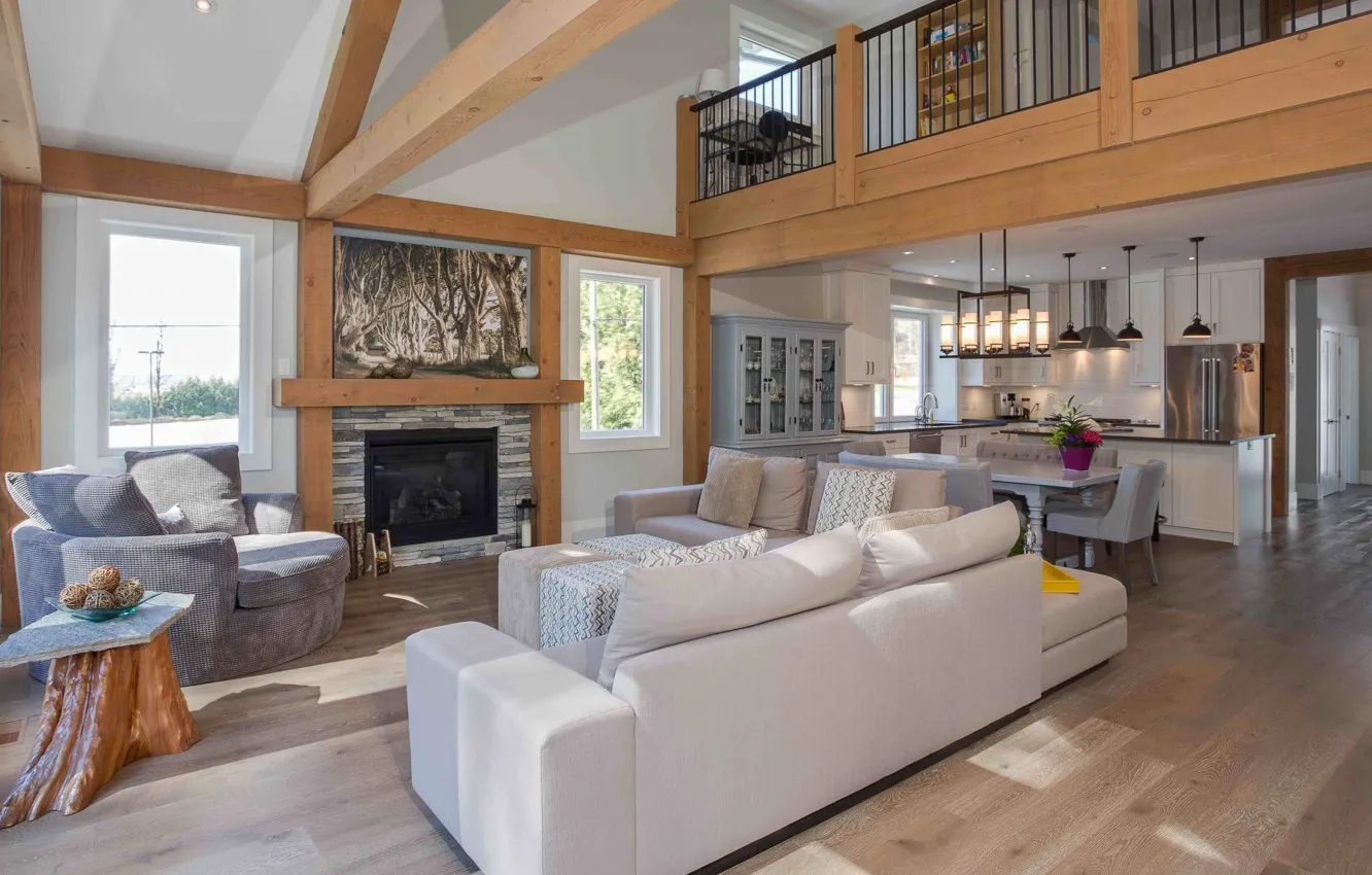 Wallpaper design, style, interior, kitchen, living room, dining room