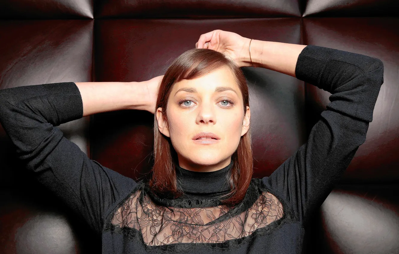 Photo wallpaper photoshoot, Marion Cotillard, Los Angeles Times