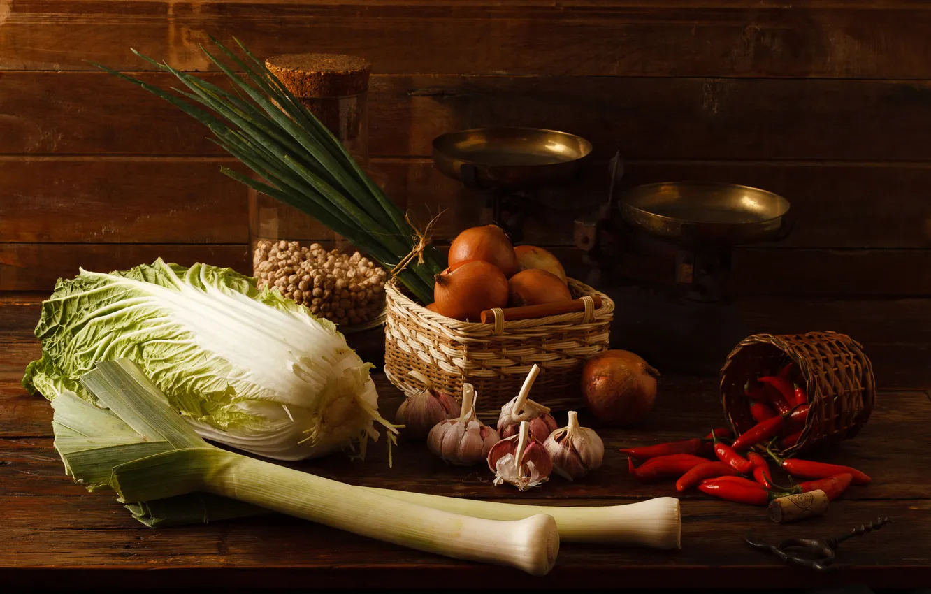 Photo wallpaper background, food, vegetables