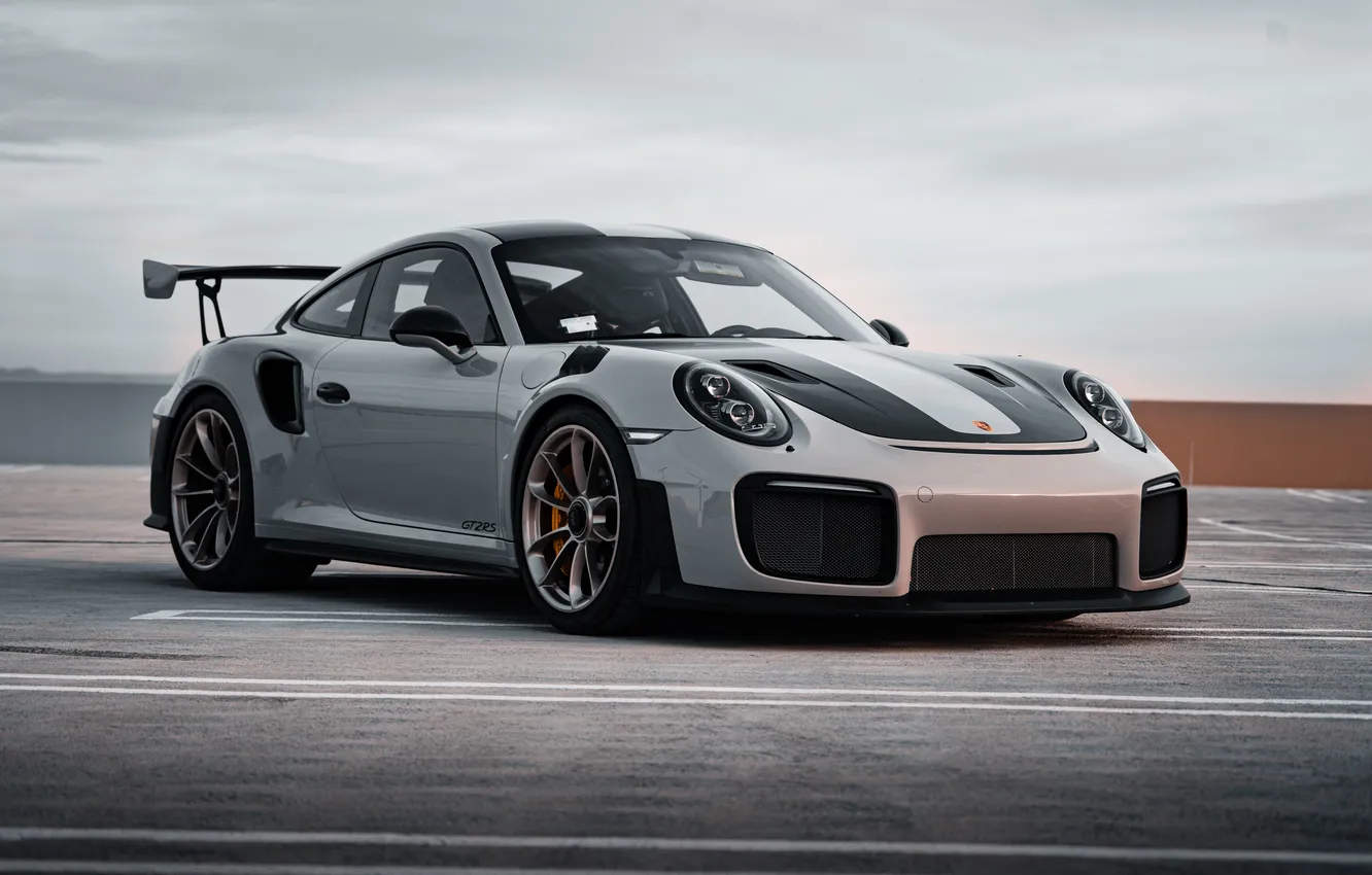 Photo wallpaper grey, Porsche, sports car, Porsche 911 GT2 RS