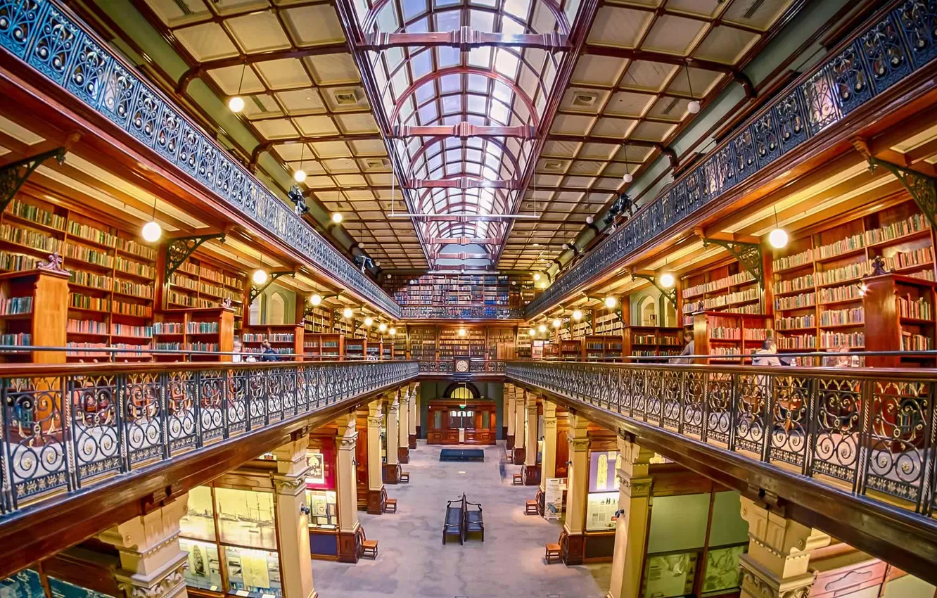 Photo wallpaper Adelaide, State library of South Australia, Mortlock Wing