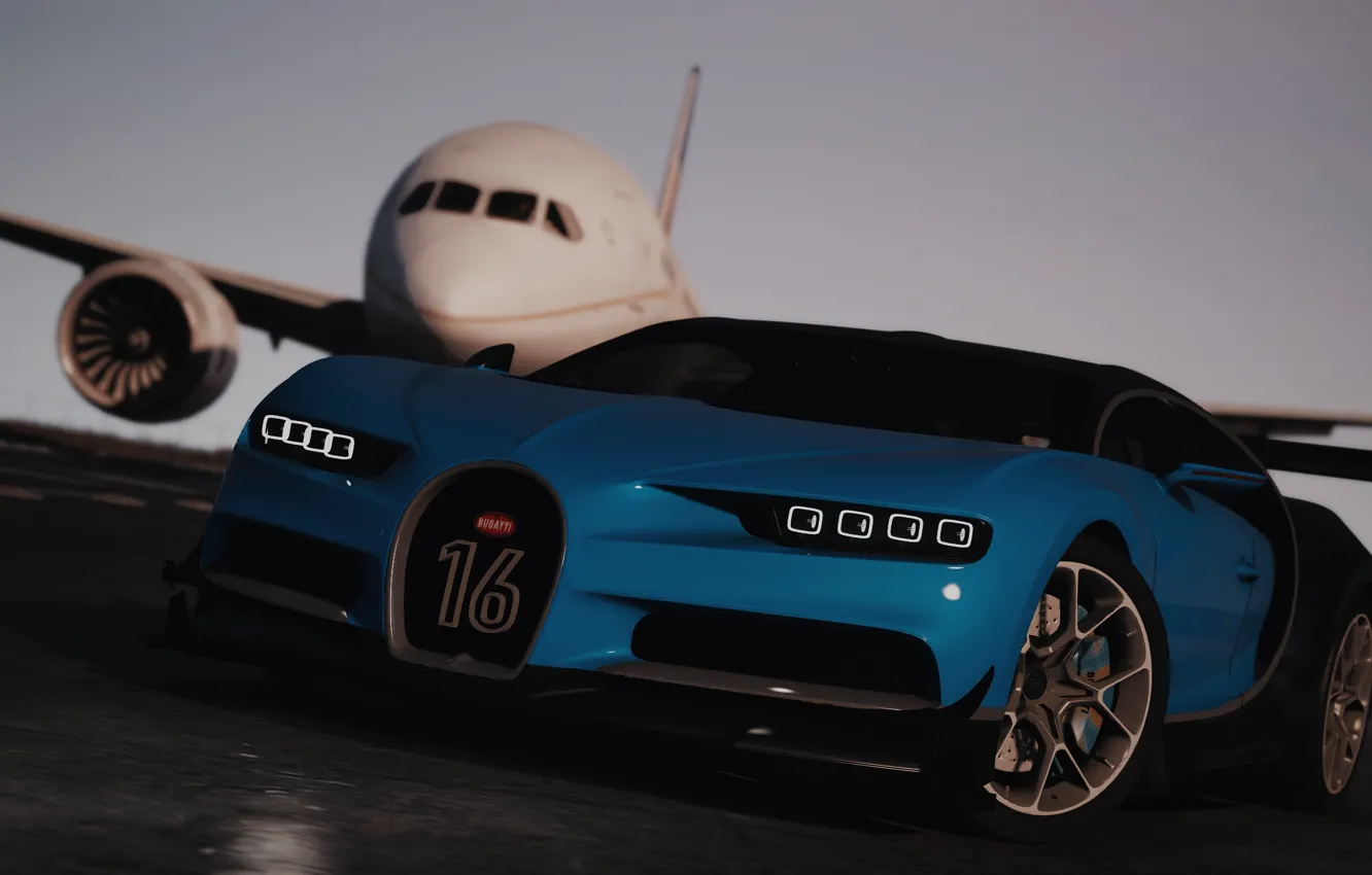 Photo wallpaper Bugatti, GTA, Grand Theft Auto V