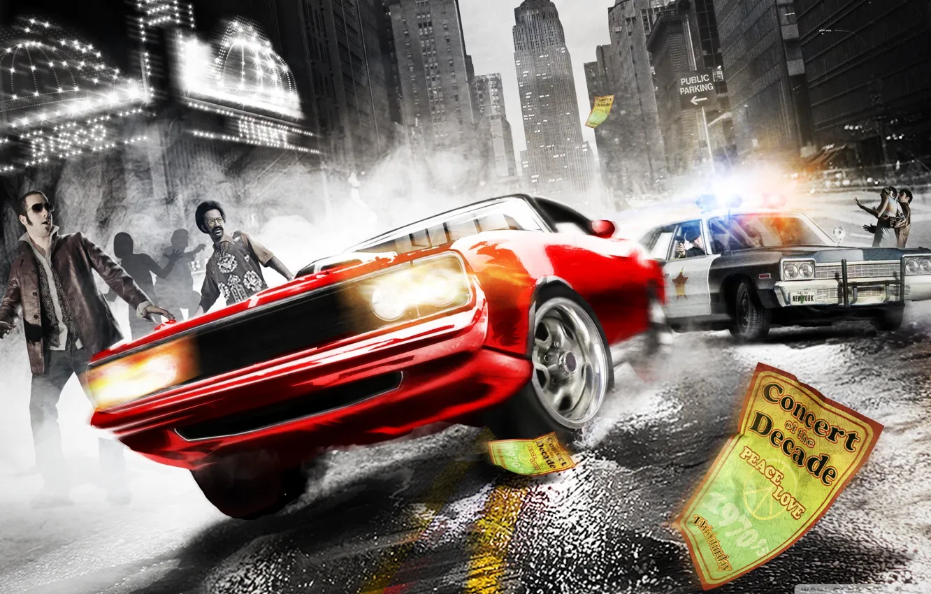 Photo wallpaper cars, games, Driver