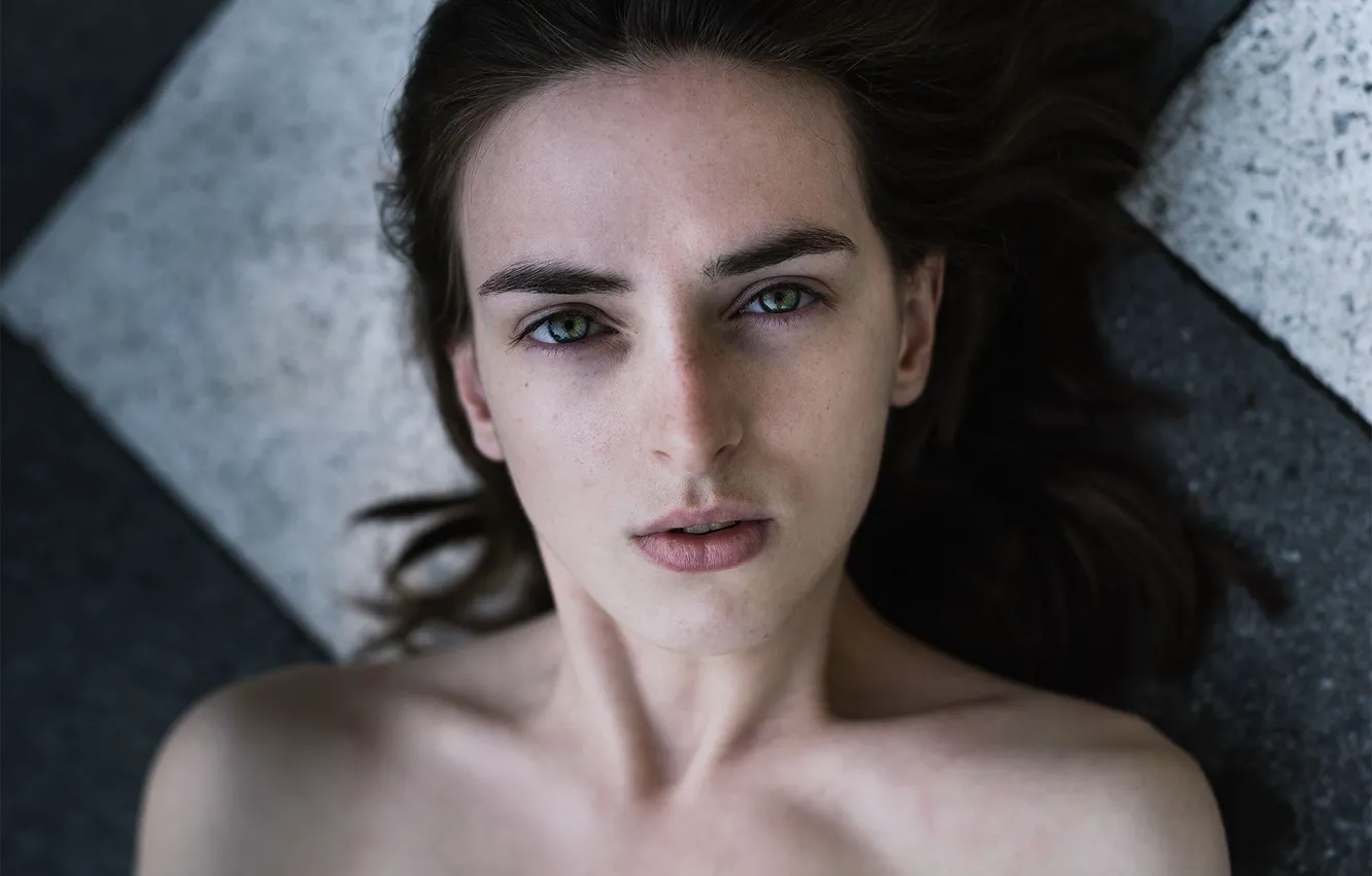 Photo wallpaper look, sponge, teeth, Michael Farber, Heartbeats