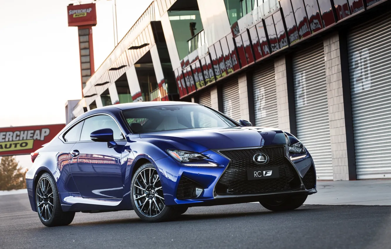 Photo wallpaper Lexus, Lexus, AU-spec, 2014, RC F