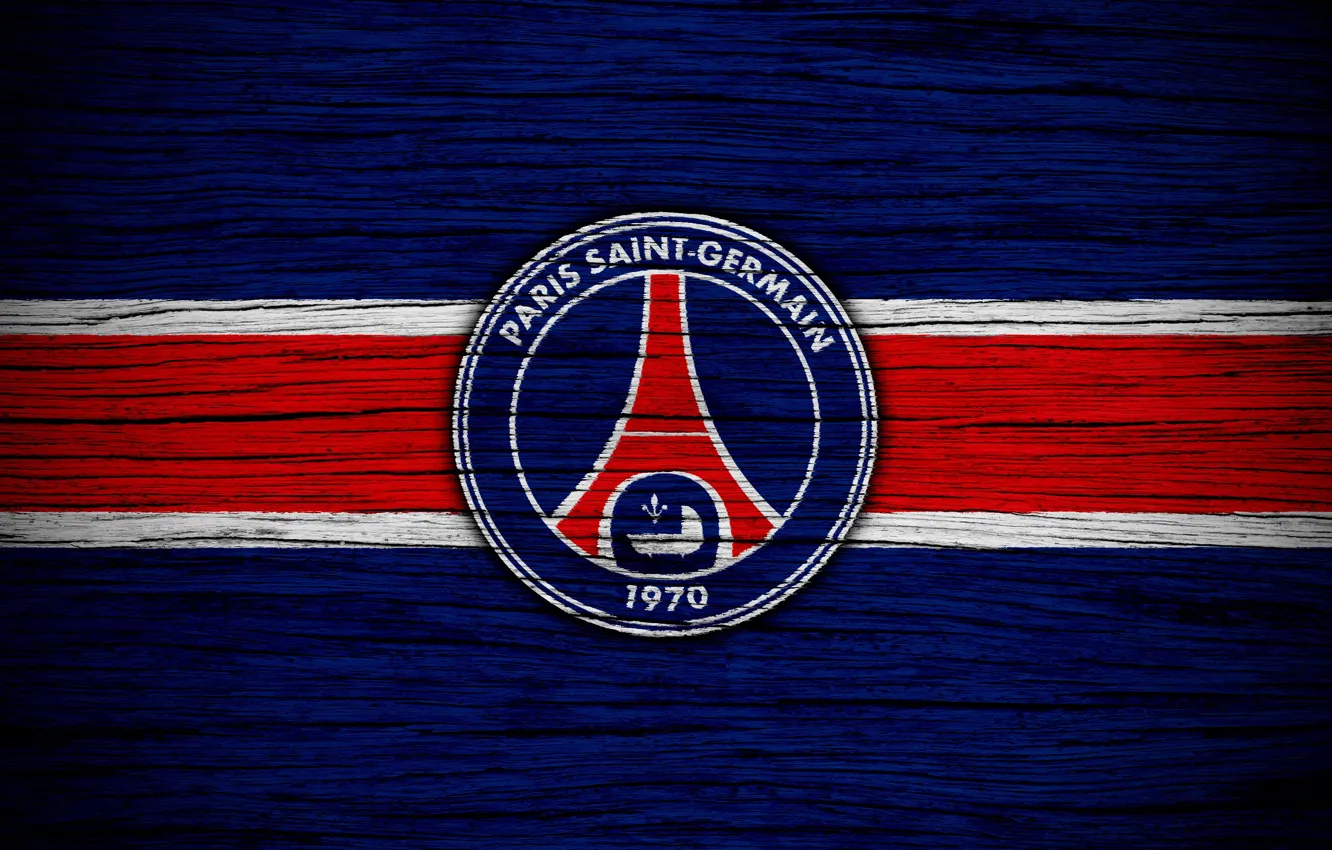 Photo wallpaper wallpaper, sport, logo, football, PSG, Paris Saint-Germain, Ligue 1