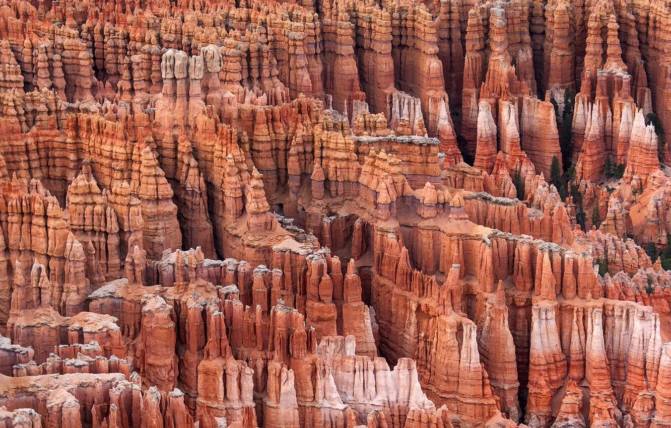 Photo wallpaper landscape, nature, rocks, canyon, panorama