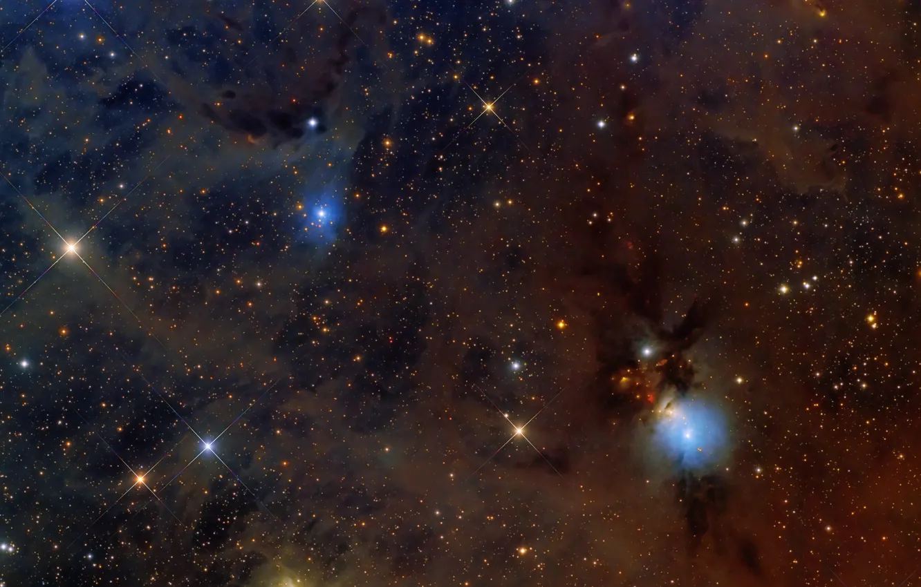 Photo wallpaper nebula, Perseus, in the constellation, reflecting, NGC1333