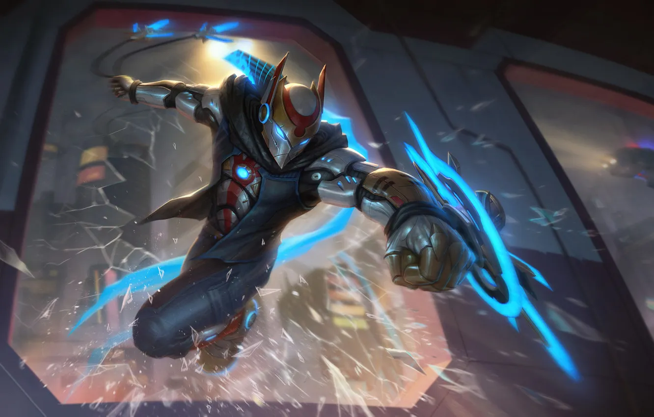 Photo wallpaper Male, Uniform, Game, Smite, Xbalanque Titanium Tracker