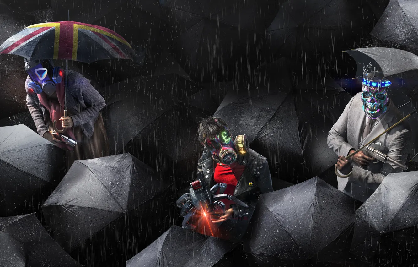 Photo wallpaper Watch Dogs, legion, Watch Dogs Legion