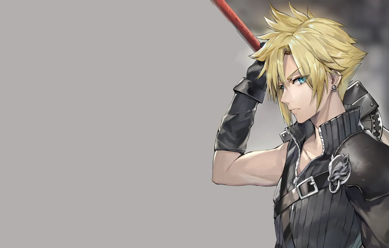 Photo wallpaper guy, Final Fantasy XIV, Cloud Strife