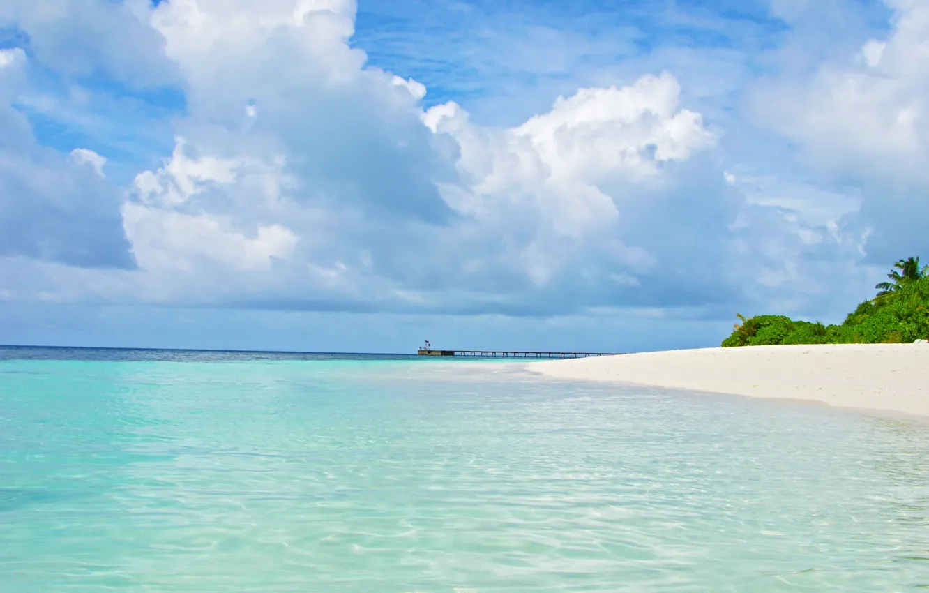 Photo wallpaper beach, the sky, the ocean, Laguna